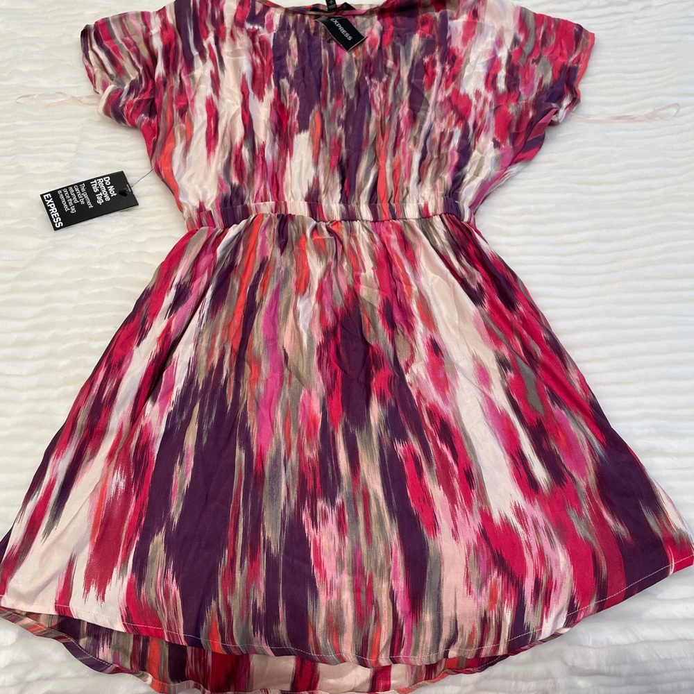 Multicolor flowy dress